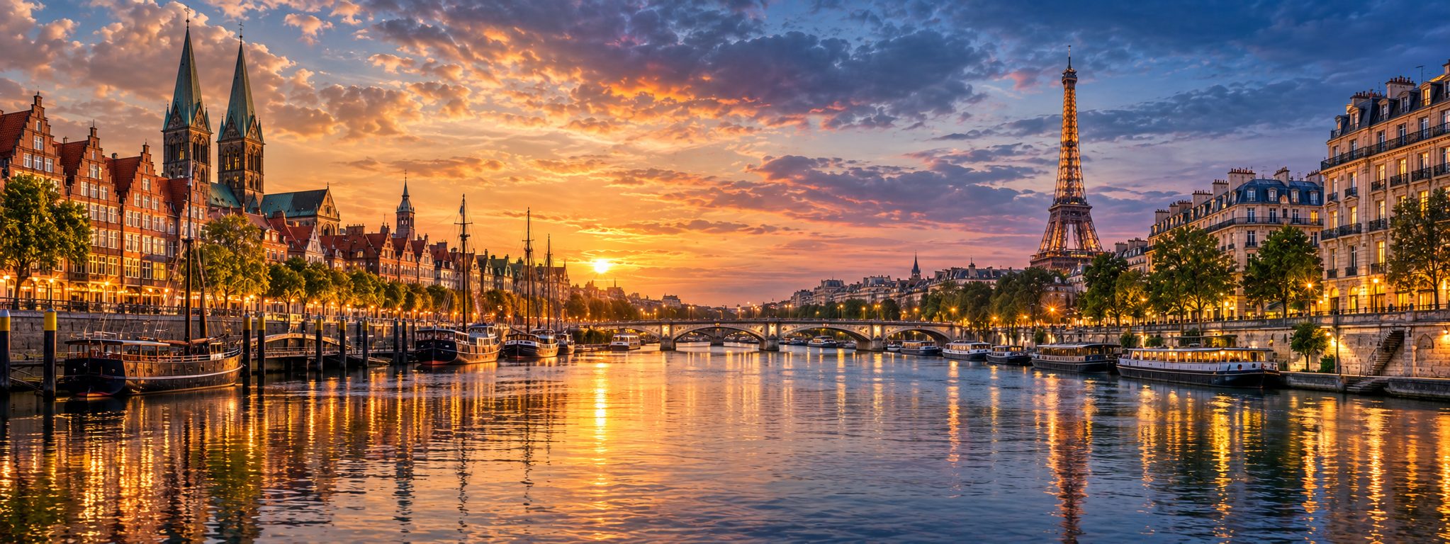 Von Bremen nach Paris